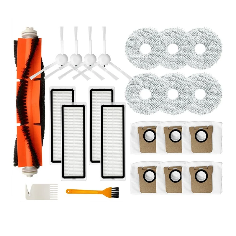 For Dreame Bot L10S Ultra Robot Vacuum Cleaner Replacement Parts Accessories Main Brush Side Brush Hepa Filter Mop Rag
For Dreame Bot L10S Ultra Robot Vacuum Cleaner Replacement Parts Accessories Main Brush Side Brush Hepa Filter Mop Rag