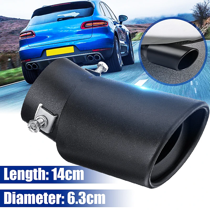 Car Rear Round Exhaust Pipe Tail Muffler Tip 63mm Round Exhaust Pipe Tail Muffler Tip Pipe Universal Stainless Steel
Car Rear Round Exhaust Pipe Tail Muffler Tip 63mm Round Exhaust Pipe Tail Muffler Tip Pipe Universal Stainless Steel