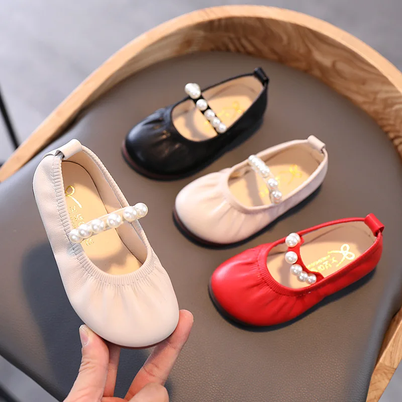 Spring Autumn New Children's Solid Soft Sole Casual Small Leather Shoes for Girls Fashion Shallow Mouth Princess Single Shoes
Spring Autumn New Children's Solid Soft Sole Casual Small Leather Shoes for Girls Fashion Shallow Mouth Princess Single Shoes