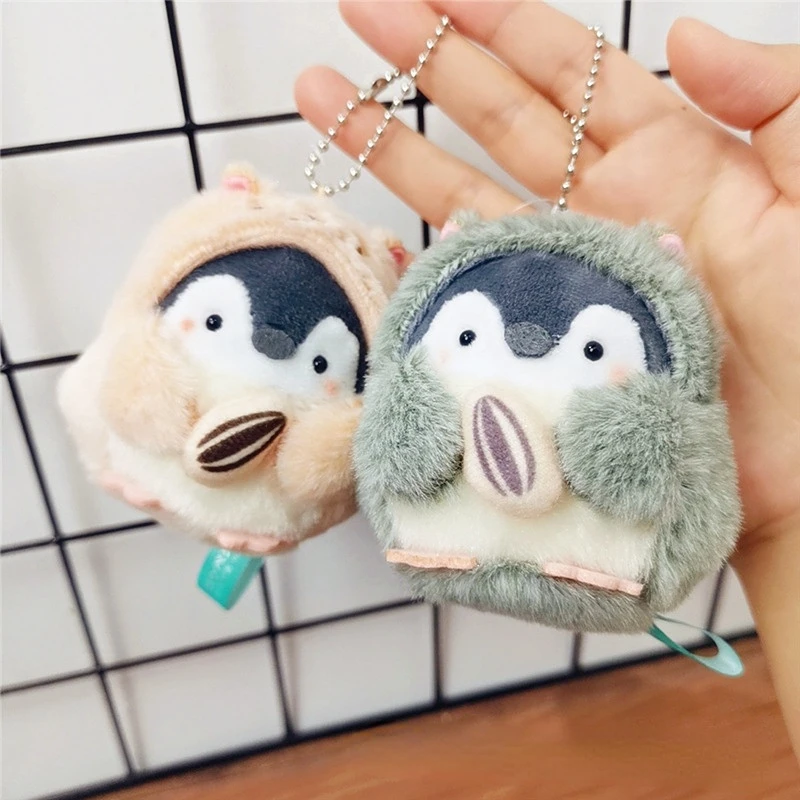 Cute Penguin Doll Keys Cartoon Car Keyring Kawaii Women Bag Accessories Creative Plush Doll Keychain Pendant Gift for Girls
Cute Penguin Doll Keys Cartoon Car Keyring Kawaii Women Bag Accessories Creative Plush Doll Keychain Pendant Gift for Girls