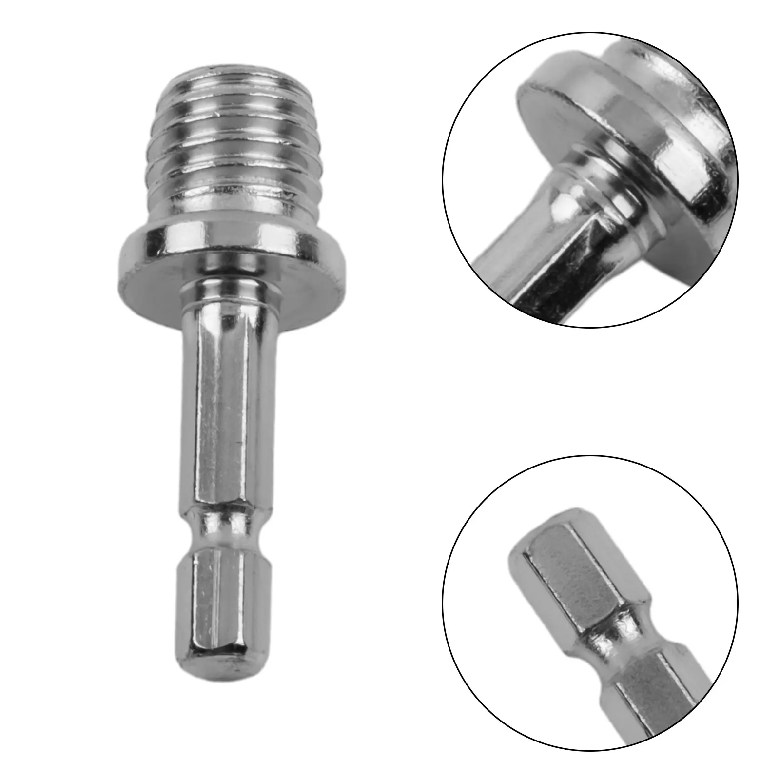 Durable Drill Adapter Power Tools Drill Adapter Electric Tools For Electric Drill Hand Drill Hex Shank M14 Screw Thread
Durable Drill Adapter Power Tools Drill Adapter Electric Tools For Electric Drill Hand Drill Hex Shank M14 Screw Thread