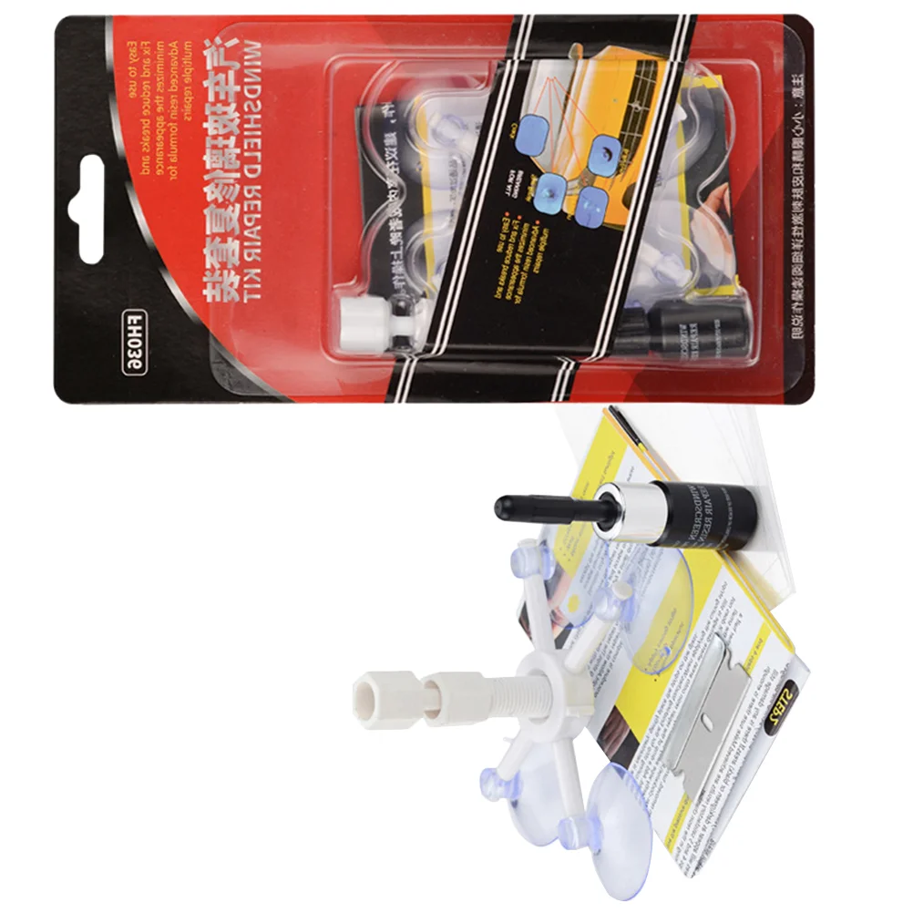 1 Set Auto Glass Repair Kit DIY Windshield Repair Kit Glue For Car Glass Repair Tool Set for Combination Cracks Half-Moon
1 Set Auto Glass Repair Kit DIY Windshield Repair Kit Glue For Car Glass Repair Tool Set for Combination Cracks Half-Moon