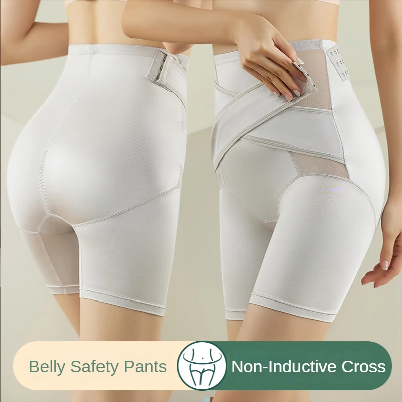 

Plus Size Women Waist Trainer Body Shaper Tummy Control Shorts High Waist Flat Belly Panties Butt Lifter Pants Boxer Shapewear