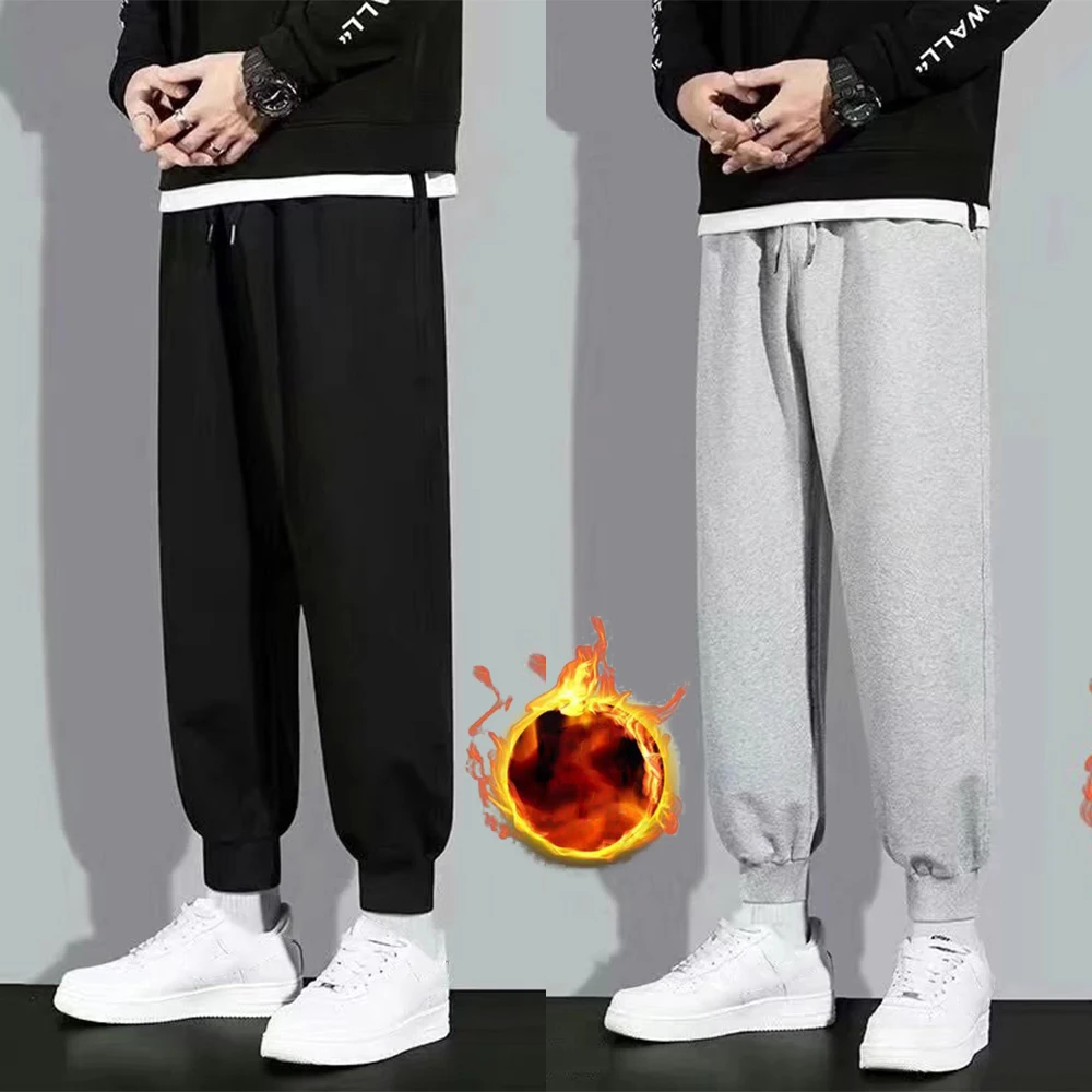 Winter Fashion Mens Pants Warm Outdoor Sweatpants Thickened Clothing Boys Casual Loose Hiking Fleece Lined Trousers Male Joggers
Winter Fashion Mens Pants Warm Outdoor Sweatpants Thickened Clothing Boys Casual Loose Hiking Fleece Lined Trousers Male Joggers