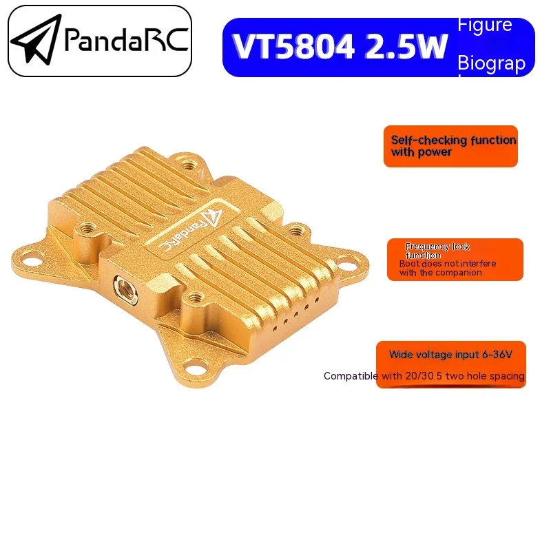 Pandarc Panda Vt5804-bat 5,8g передача изображения 2,5 w высокая мощность Osd настройки параметров воздушная камера
Pandarc Panda Vt5804-bat 5,8g передача изображения 2,5 w высокая мощность Osd настройки параметров воздушная камера