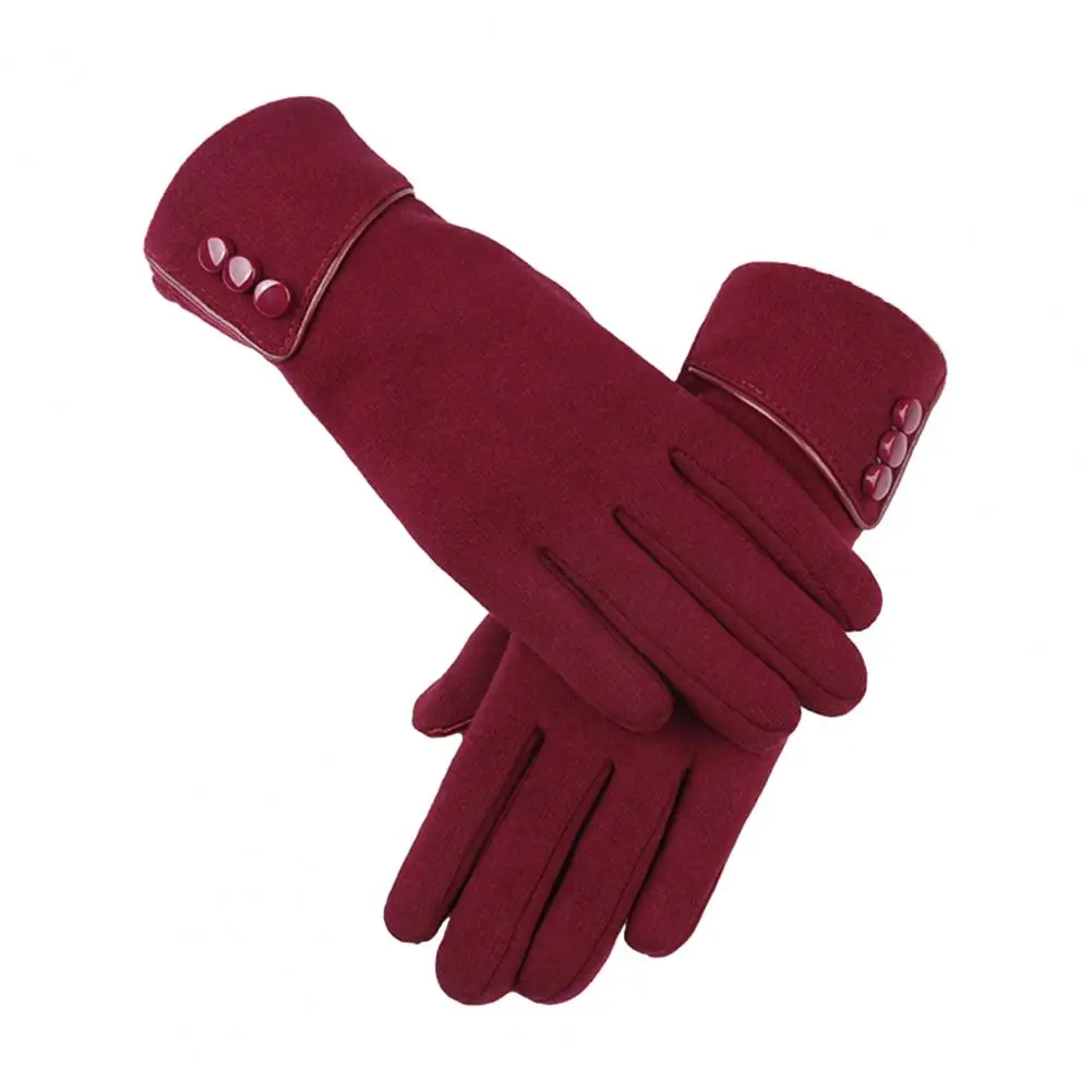 

1 пара, уютные Зимние флисовые перчатки, подарок на осень, сохраняющие тепло, нежные дизайнерские минималистичные Рождественские перчатки для снега