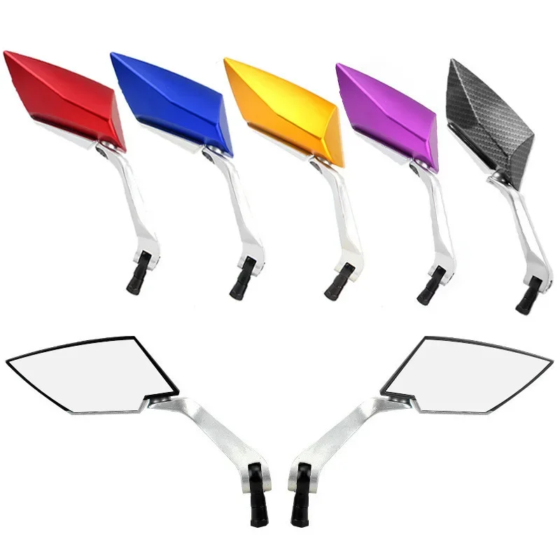 8/10mm Universal CNC Side View Handlebars Rearview Mirror for Honda Yamaha Kawasaki Motorcycle Mirror Modification Accessories
8/10mm Universal CNC Side View Handlebars Rearview Mirror for Honda Yamaha Kawasaki Motorcycle Mirror Modification Accessories