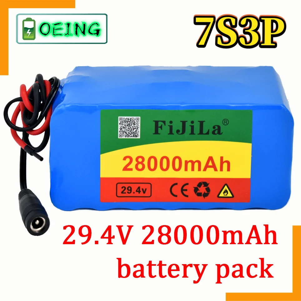 2023 100% Nieuwe 7s3p 18650 Batterij Lithium Batterij 29.4V 28000Mah Elektrische Fiets Bromfiets Elektrische Lithium Ion Accu
2023 100% Nieuwe 7s3p 18650 Batterij Lithium Batterij 29.4V 28000Mah Elektrische Fiets Bromfiets Elektrische Lithium Ion Accu