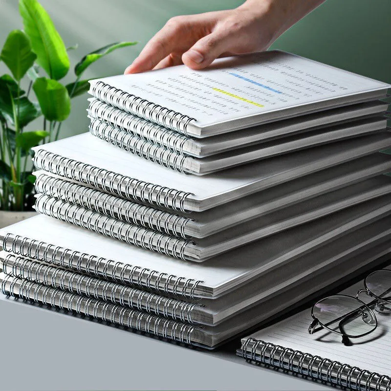 Simple And Comfortable Notebook Transparent Cover Waterproof Thickened Coil, Simple And Exquisite And Convenient Notebook Style
Simple And Comfortable Notebook Transparent Cover Waterproof Thickened Coil, Simple And Exquisite And Convenient Notebook Style