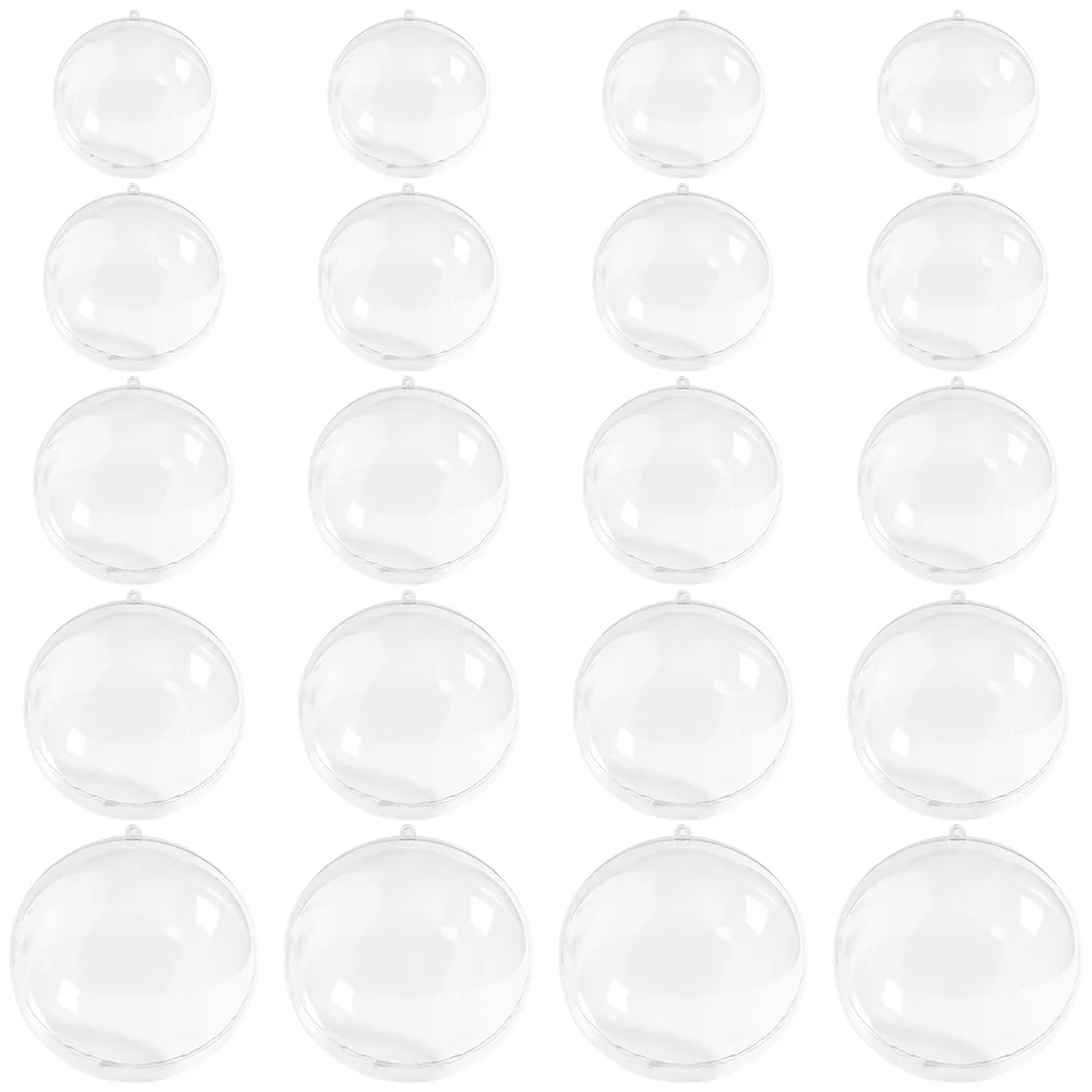 3/4/5/6/7cm Transparent Plastic Christmas Ball Fillable Bauble Ornament Xmas Tree Hanging Pendant Party Decoration Navidad
3/4/5/6/7cm Transparent Plastic Christmas Ball Fillable Bauble Ornament Xmas Tree Hanging Pendant Party Decoration Navidad