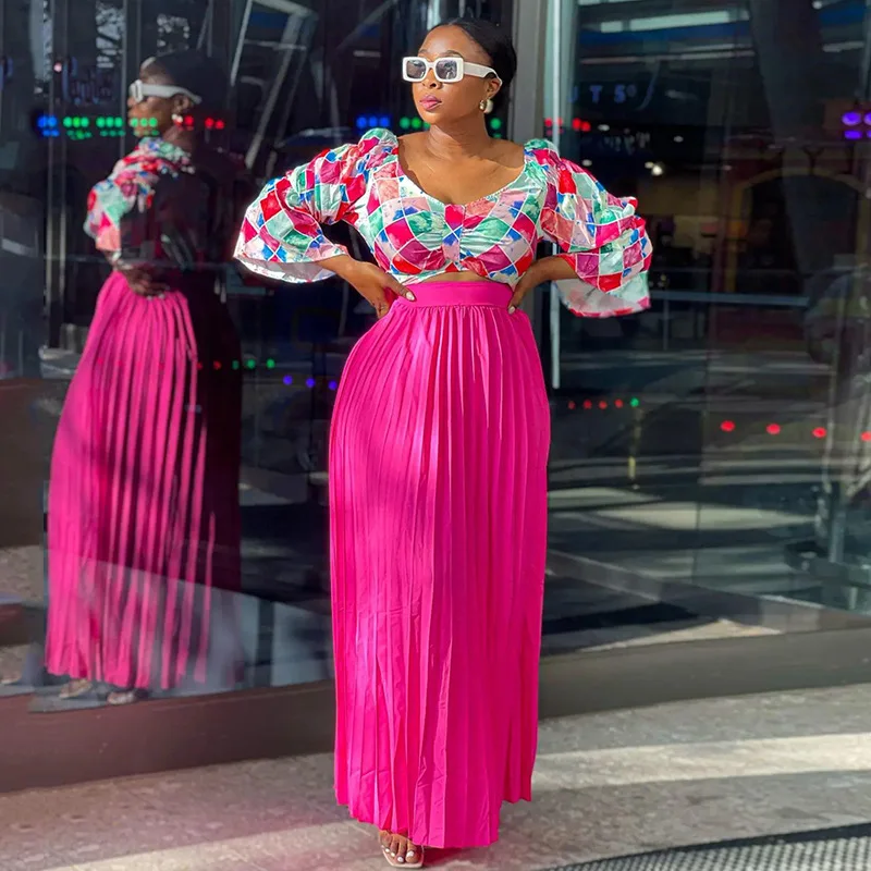 Zoctuo Fashion Women's Skirts Set Plaid Printed Crop Top Two Piece Set Pleated Long Skirt 2023 Chic Street Vintage Party Outfit
Zoctuo Fashion Women's Skirts Set Plaid Printed Crop Top Two Piece Set Pleated Long Skirt 2023 Chic Street Vintage Party Outfit