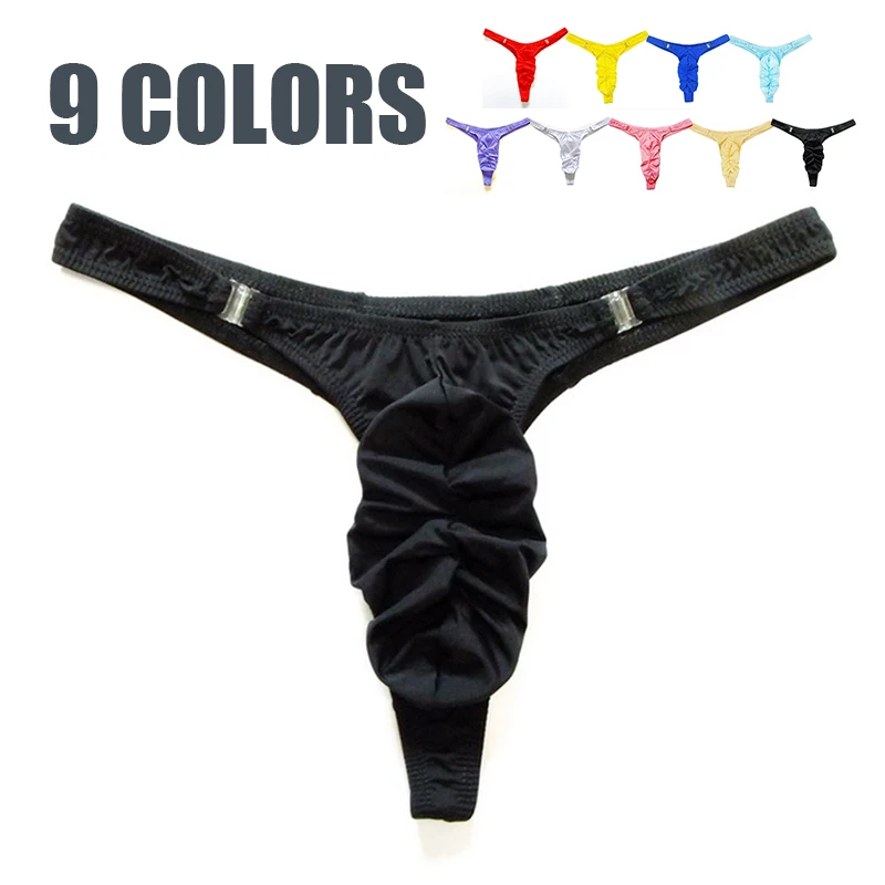 Men's Panties Fashion Thong Sexy Underwear Elastic Underpants T-Back Breathable Underwear With Buckle Jockstrap Sensual Lingerie
Men's Panties Fashion Thong Sexy Underwear Elastic Underpants T-Back Breathable Underwear With Buckle Jockstrap Sensual Lingerie