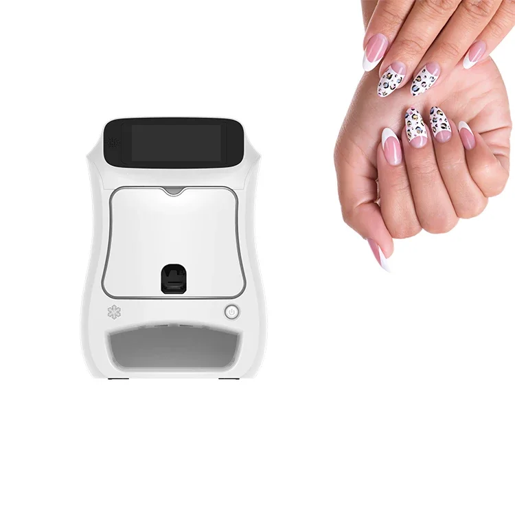 Automatic professional nail printer 3d smart finger nails printing art stickers nail polish printer machine 3d printer
Automatic professional nail printer 3d smart finger nails printing art stickers nail polish printer machine 3d printer