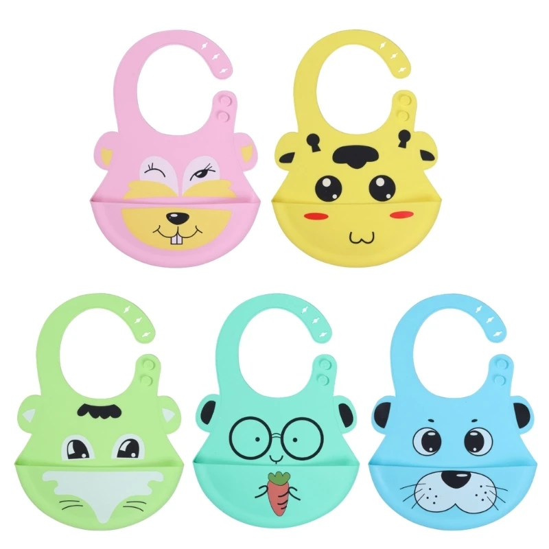 Children Cartoon Bibs Washable Toddler Feeding Bib Storage Pocket Nursing Bib Easy Clean Oil Resistant Silicone Bib
Children Cartoon Bibs Washable Toddler Feeding Bib Storage Pocket Nursing Bib Easy Clean Oil Resistant Silicone Bib