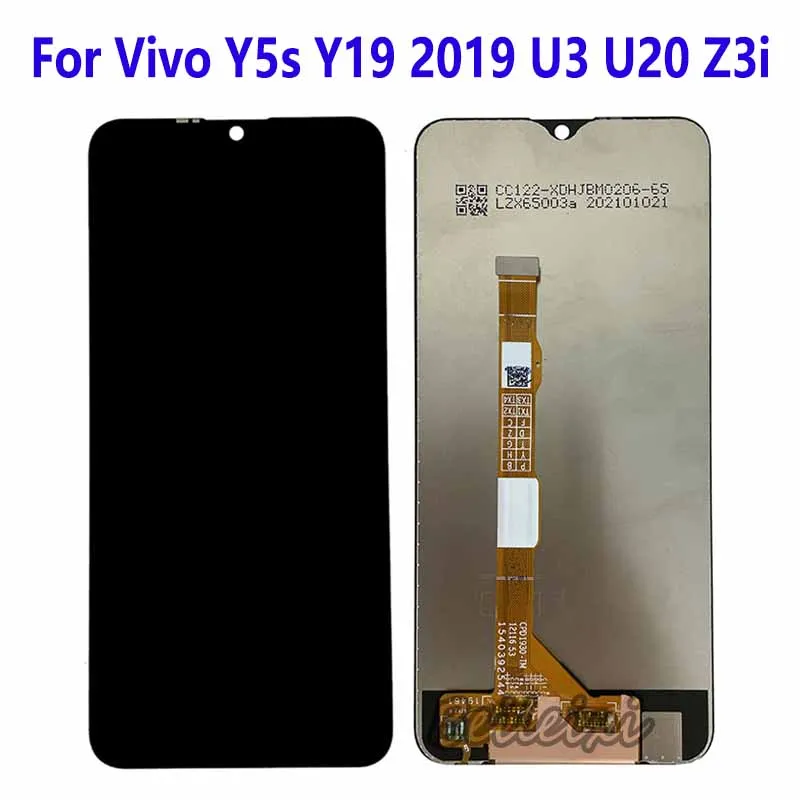 

For Vivo Y5s Y19 Z5i U3 U20 2019 V1934A V1934T V1941A V1941T LCD Display Touch Screen Digitizer Assembly