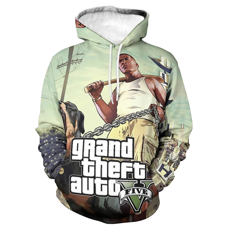 Grand Theft Auto Game 3D Cartoon Print Hoodies Men Women Children Streetwear Fashion Casual Swearshirts Harajuku Jacket
Grand Theft Auto Game 3D Cartoon Print Hoodies Men Women Children Streetwear Fashion Casual Swearshirts Harajuku Jacket