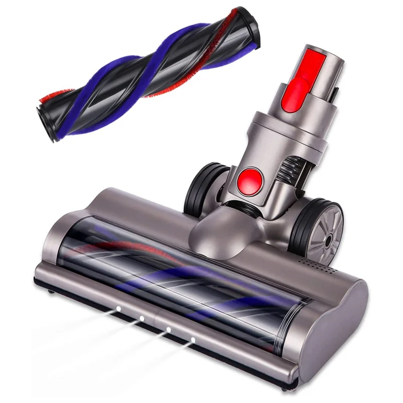 Turbo Electric Motorized Brush for Dyson V7 V8 V10 V11 V15 Brush Cleaner Head with LED Light for Carpet Tile Hard Floor
Turbo Electric Motorized Brush for Dyson V7 V8 V10 V11 V15 Brush Cleaner Head with LED Light for Carpet Tile Hard Floor