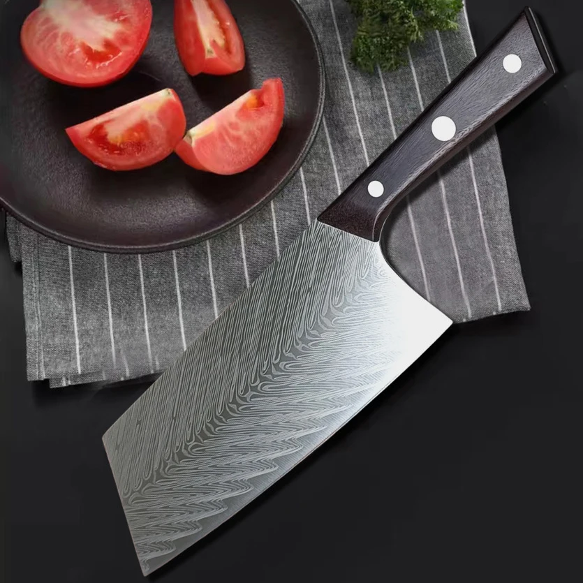 Нож для нарезки, деревянная ручка, лезвие из стали 7Cr17CoMoV, острый шеф-повар, мясные овощи, кованые кухонные ножи ручной работы, инструменты для готовки 
Нож для нарезки, деревянная ручка, лезвие из стали 7Cr17CoMoV, острый шеф-повар, мясные овощи, кованые кухонные ножи ручной работы, инструменты для готовки