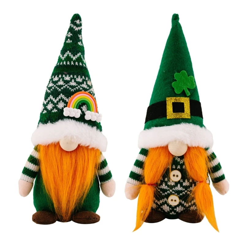 Patricks Day Gnomes Irish Leprechaun Tomtes Plush Handmade Scandinavian Nisse Elf Dwarfs Home Tiered Tray Decoration
Patricks Day Gnomes Irish Leprechaun Tomtes Plush Handmade Scandinavian Nisse Elf Dwarfs Home Tiered Tray Decoration