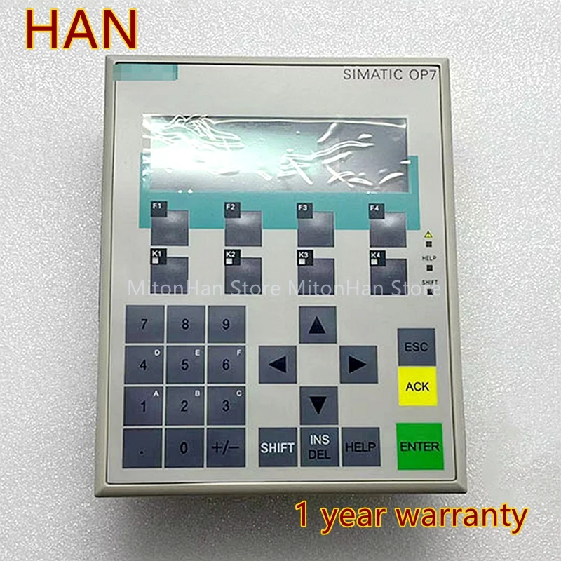 For OP7 6AV3 607-1JC20-0AX2 6AV3607-1JC20-0AX2 Front and Back Plastic Case Cover Shell Membrane Keypad Keyboard Film
For OP7 6AV3 607-1JC20-0AX2 6AV3607-1JC20-0AX2 Front and Back Plastic Case Cover Shell Membrane Keypad Keyboard Film