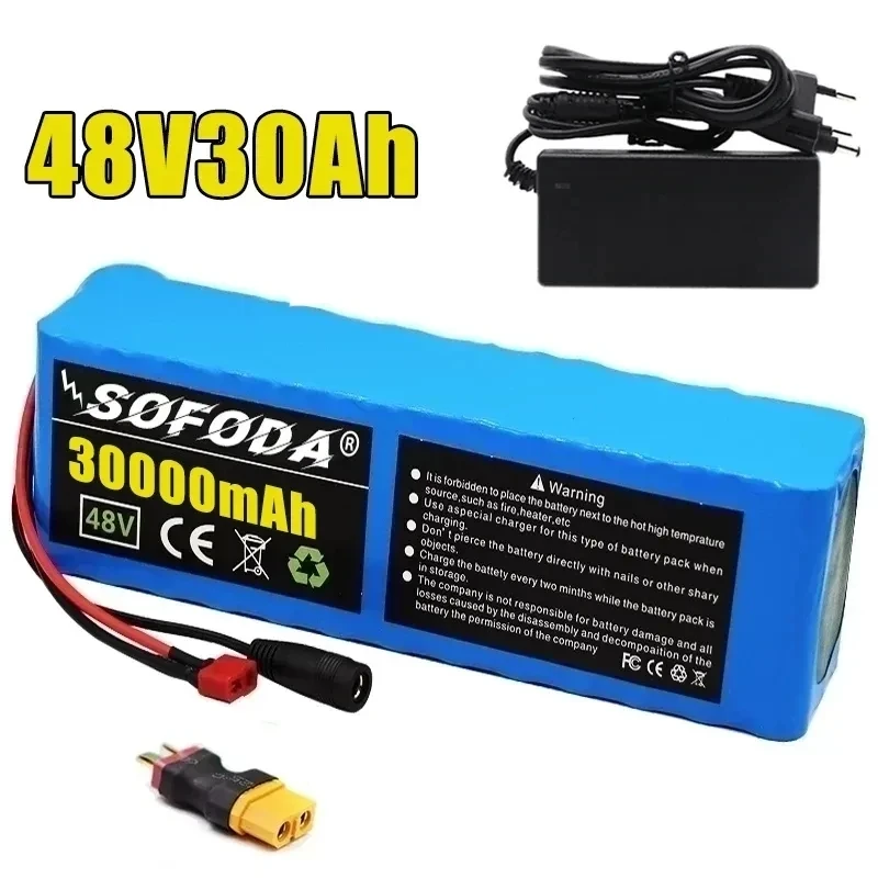 13s3p high capacity battery 48V 30ah 1000W lithium ion battery pack suitable for 54.6V electric bicycle scooter with BMS+charger
13s3p high capacity battery 48V 30ah 1000W lithium ion battery pack suitable for 54.6V electric bicycle scooter with BMS+charger