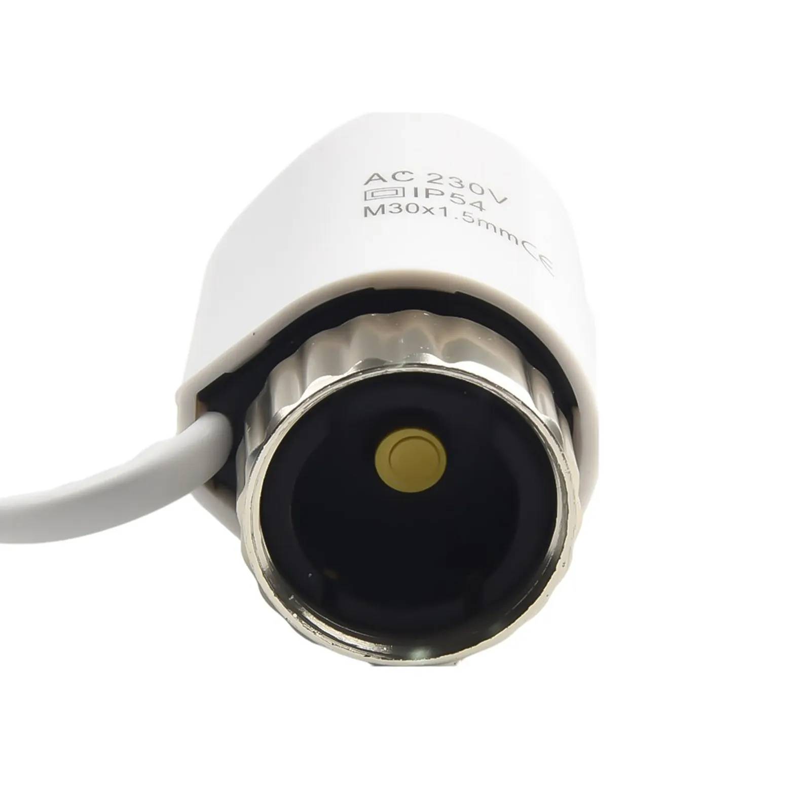 Practical Durable Actuator Water Collector Line Length 90mm M30*1.5mm Stroke 3.5mm White Electrothermal Actuator
Practical Durable Actuator Water Collector Line Length 90mm M30*1.5mm Stroke 3.5mm White Electrothermal Actuator