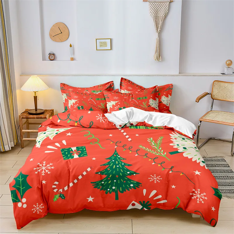 Santa Claus Christmas Tree Elk Double Duvet Cover Bedding Set Quilt Case King Queen Full Size 3D Print Pillowcase Single Twin
Santa Claus Christmas Tree Elk Double Duvet Cover Bedding Set Quilt Case King Queen Full Size 3D Print Pillowcase Single Twin
