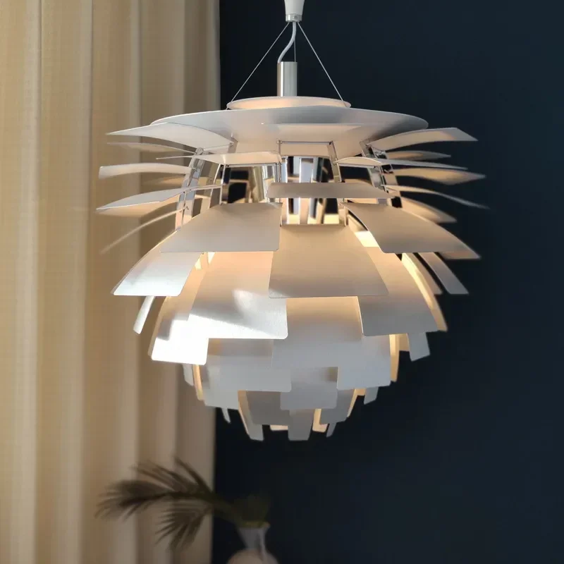 

Danish Pinecone Pendant Light Louis Design Chandelier Living Room Decor Aluminum Hanging Lamp 72/84cm Ph Artichoke Suspension