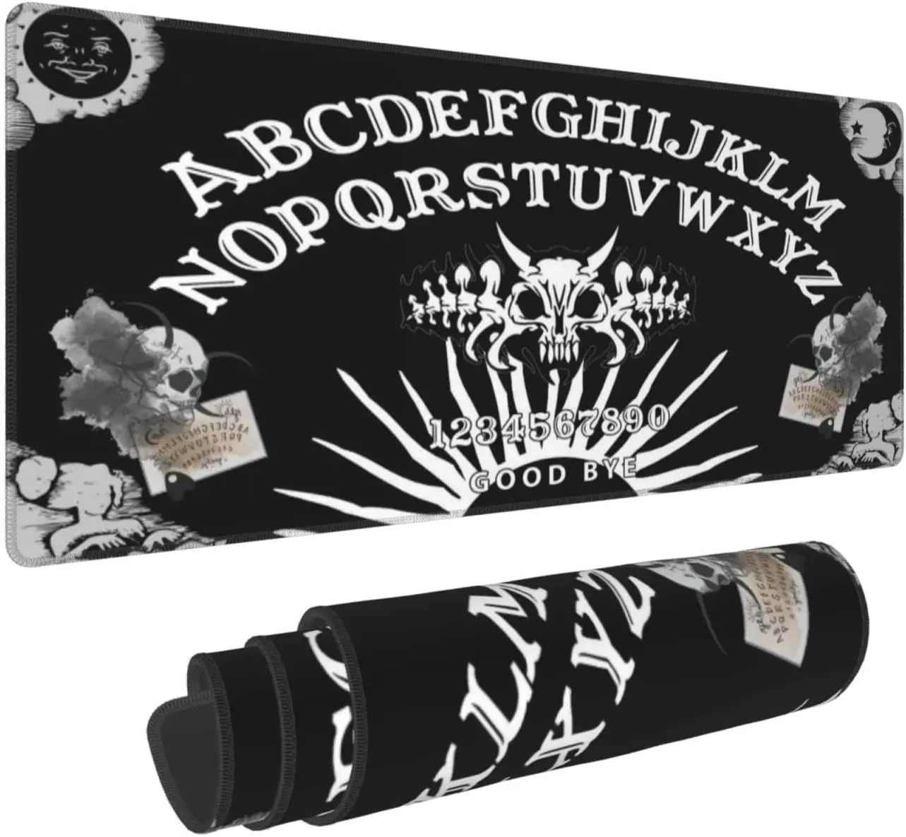 Mystic Goth Ouija Board Skull Sun Rays Tentacles Mouse Pad Mousepad Accessories Extended Stitched Edge Rubber Sole 31.5X11.8
Mystic Goth Ouija Board Skull Sun Rays Tentacles Mouse Pad Mousepad Accessories Extended Stitched Edge Rubber Sole 31.5X11.8