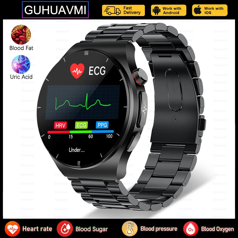 For Android IOS Men Blood Fat Uric Acid Blood Glucose Monitor Health Smart Watch Blood Pressure Measure BluetoothCall SmartWatch
For Android IOS Men Blood Fat Uric Acid Blood Glucose Monitor Health Smart Watch Blood Pressure Measure BluetoothCall SmartWatch