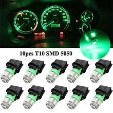 10pcs T10 194 LED Instrument Panel Light Bulbs Green Gauge Cluster Dash Light Sockets Dashboard Indicator Instrument Lamp Lights
10pcs T10 194 LED Instrument Panel Light Bulbs Green Gauge Cluster Dash Light Sockets Dashboard Indicator Instrument Lamp Lights