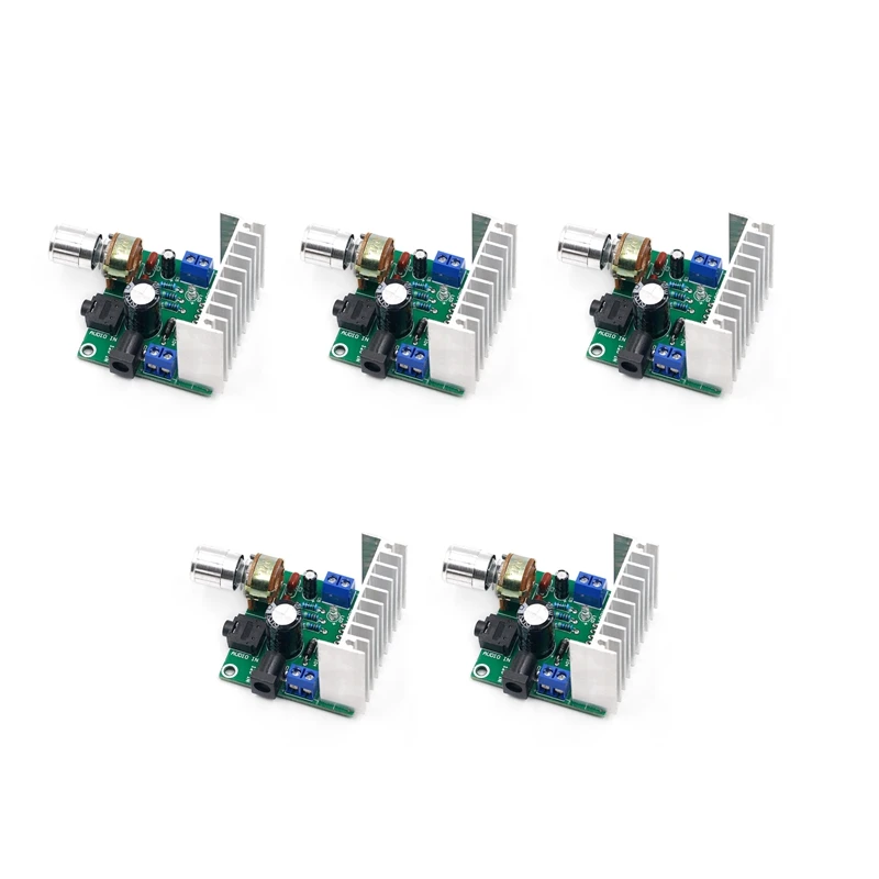5 TDA7297 Digital Power Amplifier Board Two-Channel Noise-Free 9V 12V15V 15W+15W DC Socket
5 TDA7297 Digital Power Amplifier Board Two-Channel Noise-Free 9V 12V15V 15W+15W DC Socket