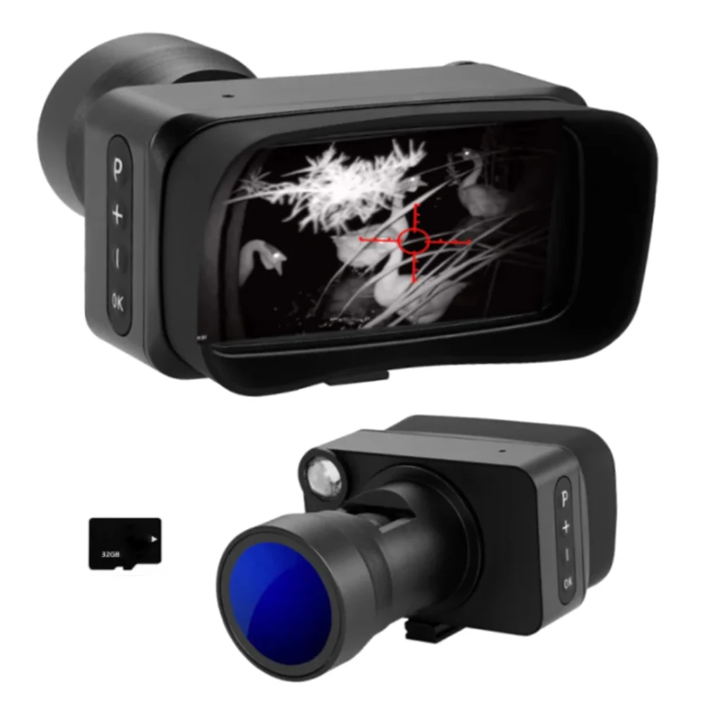 Infrared Night Vision Goggles for Adults 3in Display 4K Sensor 5X Digital Optical Zoom Battery Viewing Range Metal Binoculars
Infrared Night Vision Goggles for Adults 3in Display 4K Sensor 5X Digital Optical Zoom Battery Viewing Range Metal Binoculars