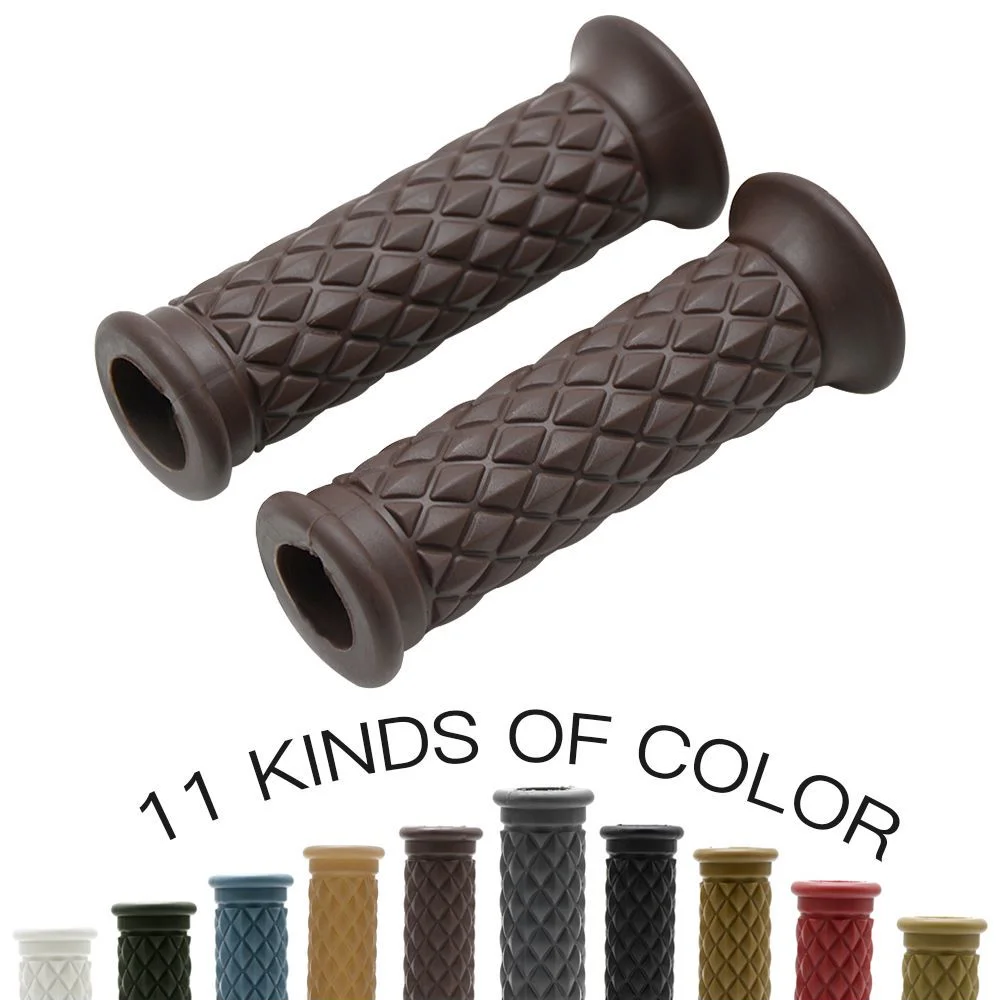 Universal Cafe Racer Motorcycle 7/8'' Retro Vintage Hand Grip Handlebar Grips for Honda Suzuki Kawasaki Royal Bobber Motor
Universal Cafe Racer Motorcycle 7/8'' Retro Vintage Hand Grip Handlebar Grips for Honda Suzuki Kawasaki Royal Bobber Motor