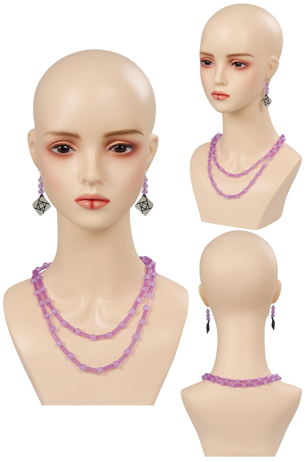 Girls Asha Purple Earrings Necklace Set 2023 Cartoon Movie Princess Fantasy Cosplay Costume Accessory Halloween Roleplay Props
Girls Asha Purple Earrings Necklace Set 2023 Cartoon Movie Princess Fantasy Cosplay Costume Accessory Halloween Roleplay Props