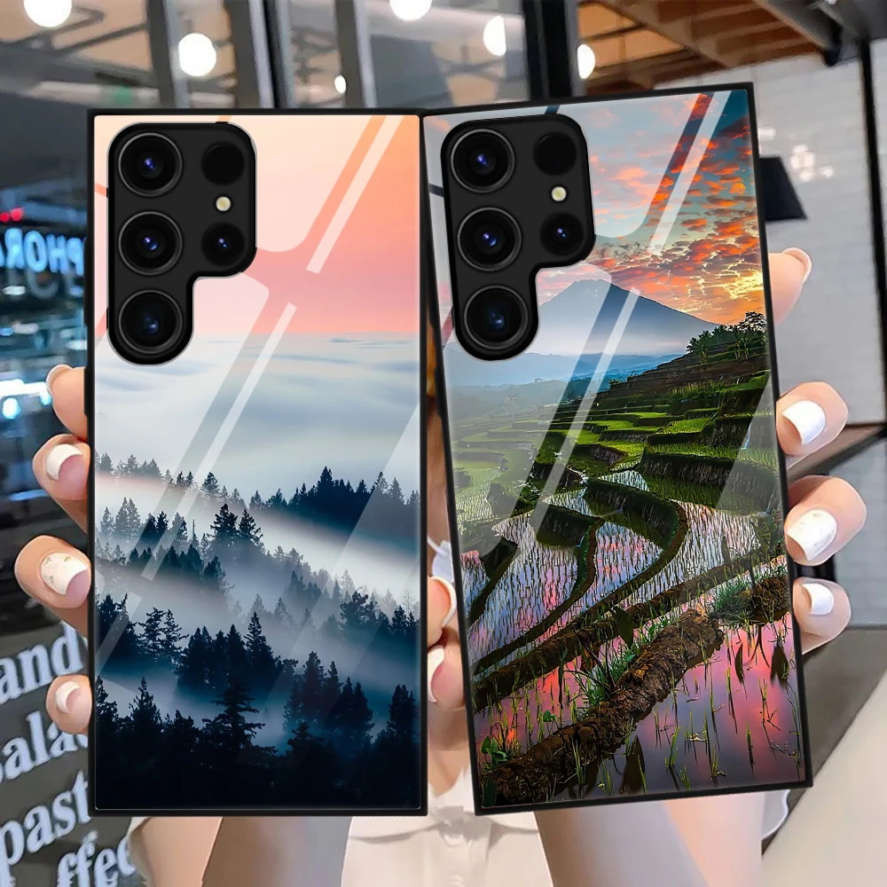Natural Scenery Case for Samsung Galaxy S23 Note 20 10 S10e Tempered Glass Capas for Samsung S22 S21 S20 Ultra Plus FE S10 Lite
Natural Scenery Case for Samsung Galaxy S23 Note 20 10 S10e Tempered Glass Capas for Samsung S22 S21 S20 Ultra Plus FE S10 Lite