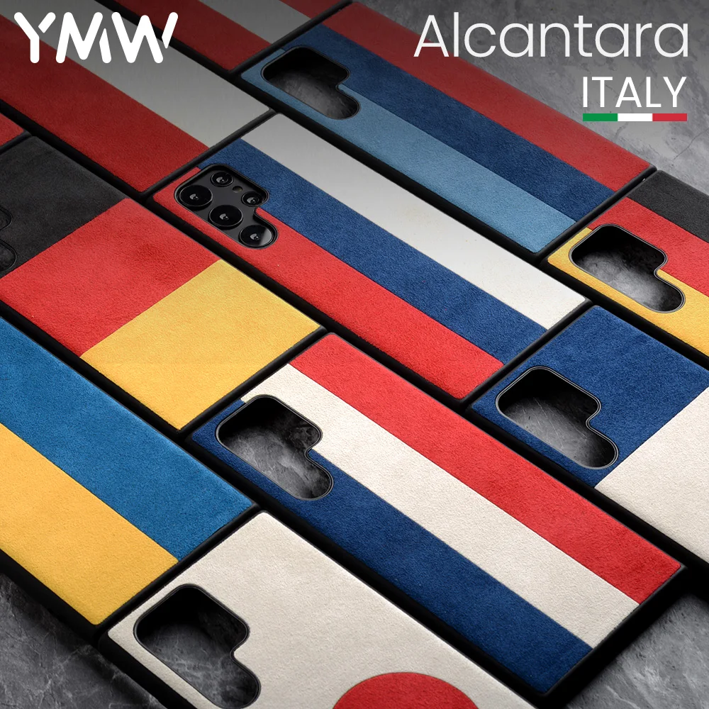 YMW Алькантара чехол для Samsung Galaxy S22 Ultra S21 S20 FE Plus Note20 Supercar Интерьер Роскошный замшевый кожаный флаг чехол для телефона
YMW Алькантара чехол для Samsung Galaxy S22 Ultra S21 S20 FE Plus Note20 Supercar Интерьер Роскошный замшевый кожаный флаг чехол для телефона