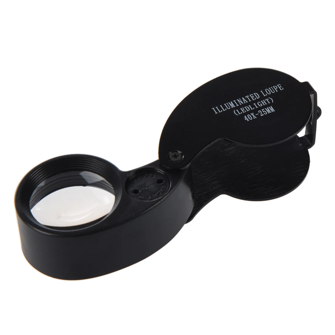 40X 25mm Eyes Optical Glass Loupe Magnifier Magnifying LED Light
40X 25mm Eyes Optical Glass Loupe Magnifier Magnifying LED Light