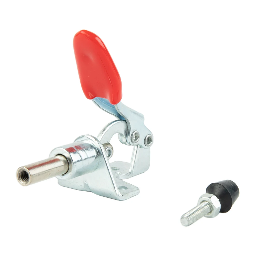 45Kg Antislip Vertical Toggle Clamp GH-301-AM Push-pull Covered Handle For Quickly Holding Down Sheet Metal Jigging Hand Tool
45Kg Antislip Vertical Toggle Clamp GH-301-AM Push-pull Covered Handle For Quickly Holding Down Sheet Metal Jigging Hand Tool