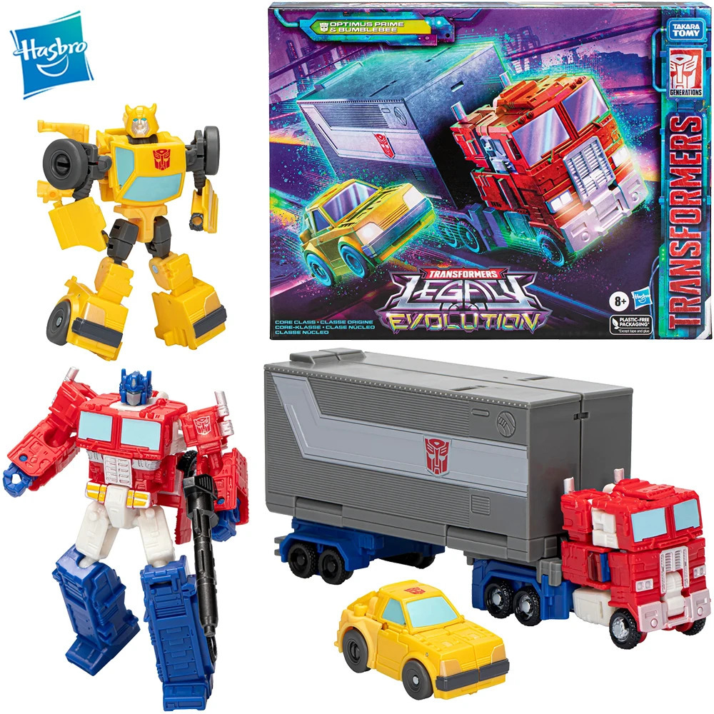 Original Transformers Legacy Evolution Core Class Optimus Prime & Bumblebee 2-Pack G1-Inspired Anime Action Figure Model Toys
Original Transformers Legacy Evolution Core Class Optimus Prime & Bumblebee 2-Pack G1-Inspired Anime Action Figure Model Toys