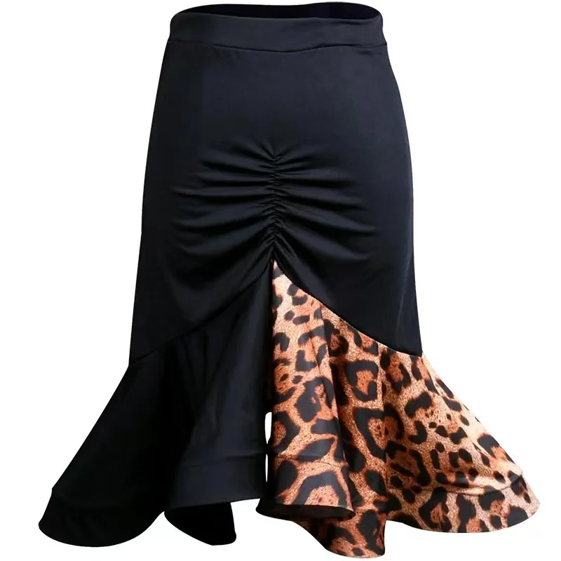 Latin Dance Skirt Costumes Patchwork Leopard Salsa Tango Flapper Ruffled Fishbone Hem 댄스복 latin dance dress
Latin Dance Skirt Costumes Patchwork Leopard Salsa Tango Flapper Ruffled Fishbone Hem 댄스복 latin dance dress