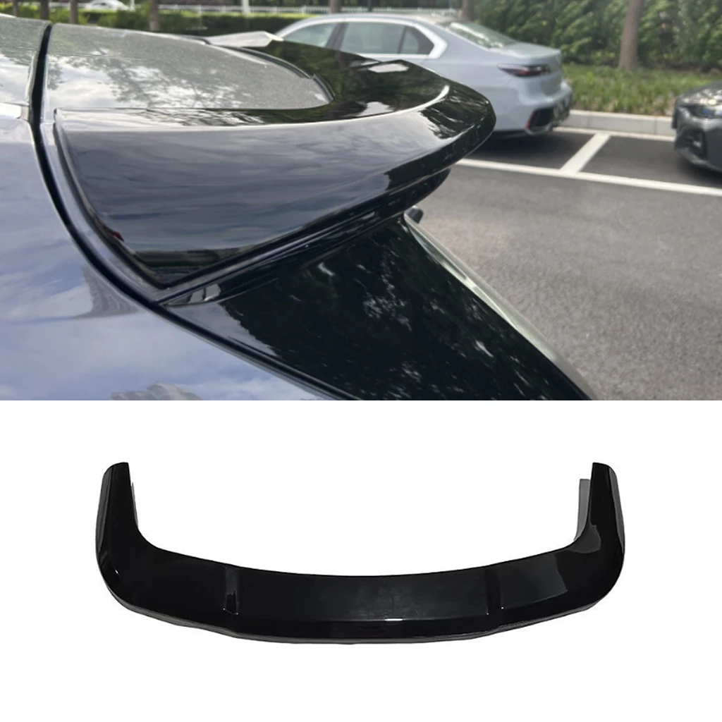 

Rear Roof Spoiler Wing For BMW New X1 U11 IX1 2023+ MP Style Glossy black Car Rear Roof Trunk Spoiler Lip Trim