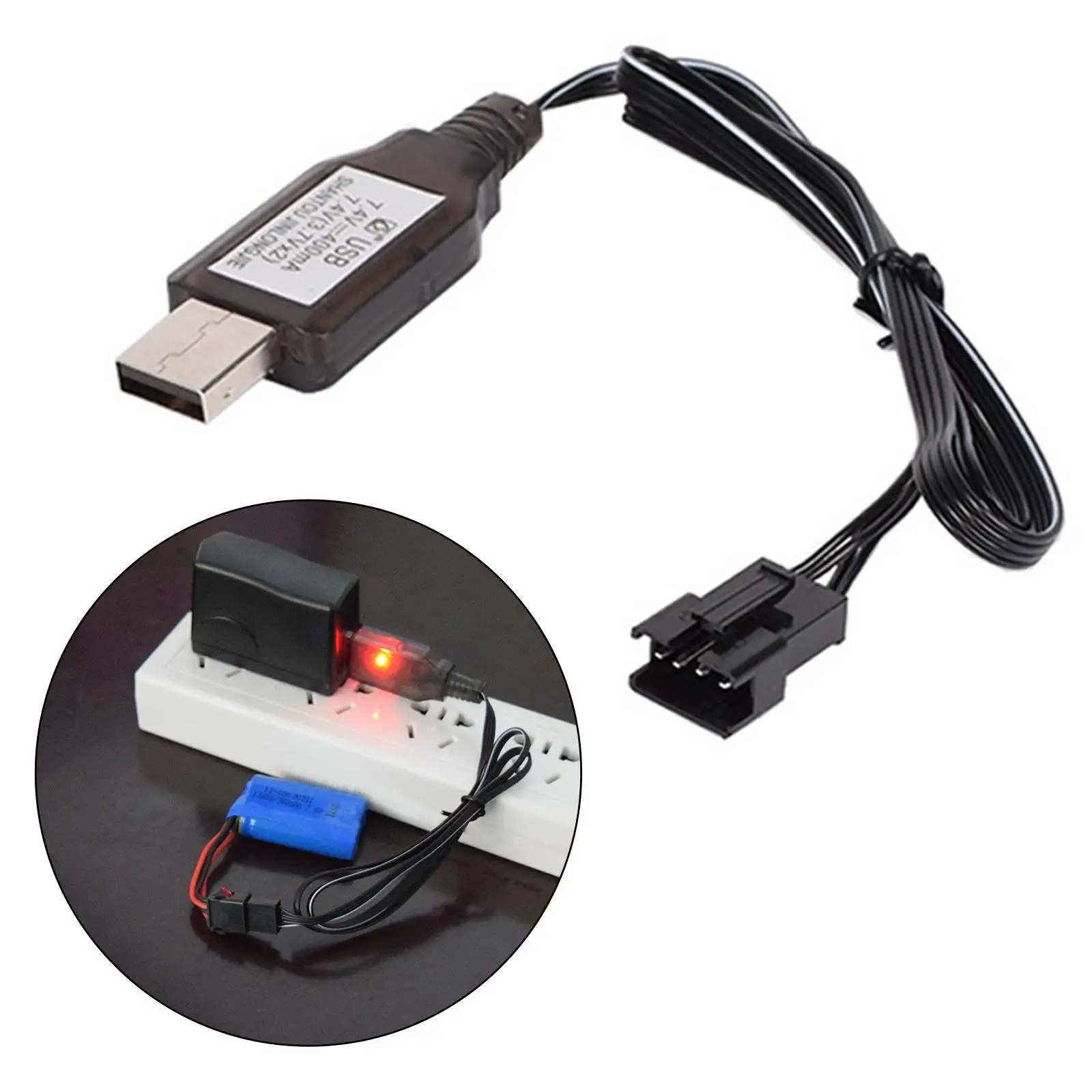 USB-кабель для зарядки большой емкости для резервного аккумулятора-400MA Power Boost
USB-кабель для зарядки большой емкости для резервного аккумулятора-400MA Power Boost