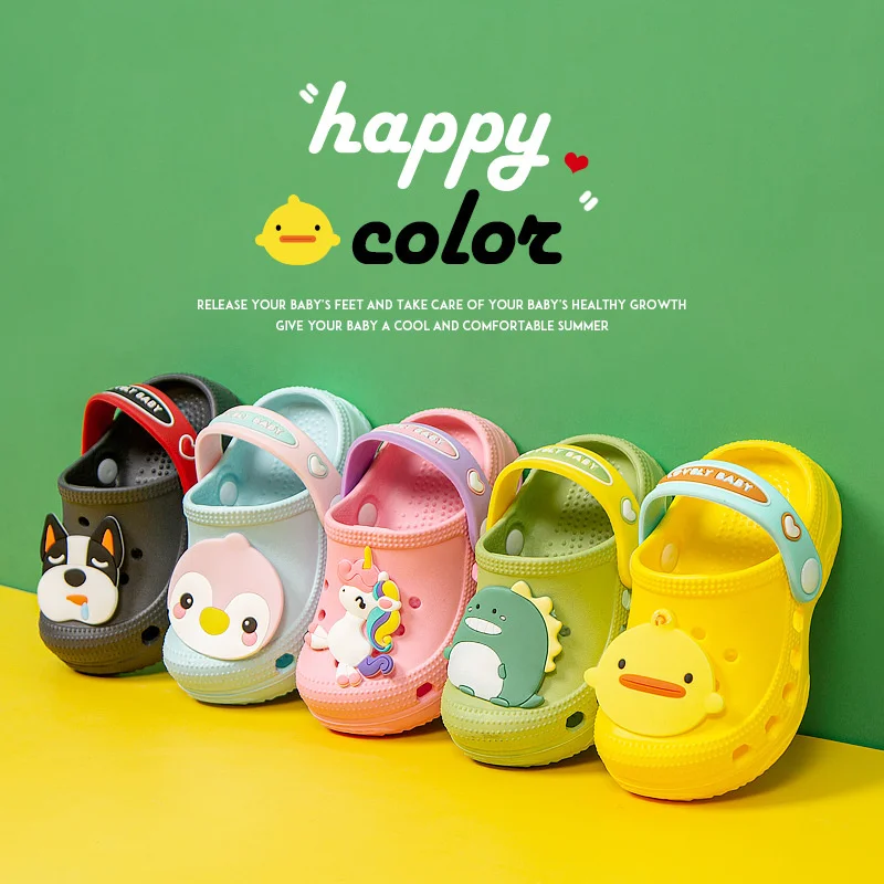 Kids Slipper Hole Shoes Summer Boys Girls Baby Children's Slippers Cartoon Dinosaur Cute Soft Sole Beach Sandals
Kids Slipper Hole Shoes Summer Boys Girls Baby Children's Slippers Cartoon Dinosaur Cute Soft Sole Beach Sandals