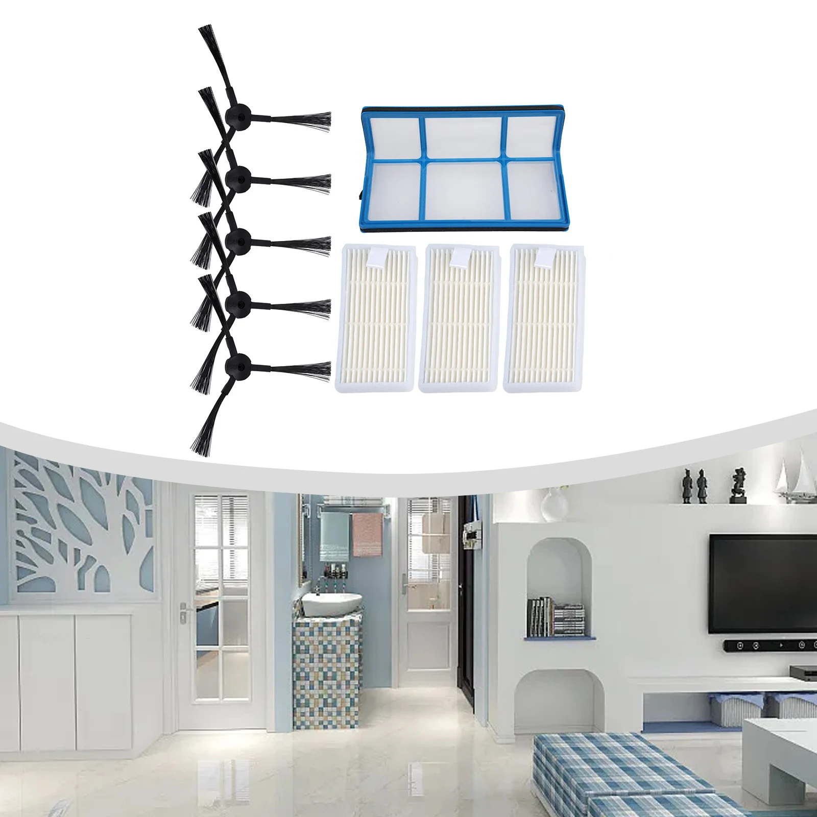 Durable Practical Vacuum Cleaner Parts Set Attachments Side Brushes MD16192 MD18501 MD18501,MD16192 Parts Replace
Durable Practical Vacuum Cleaner Parts Set Attachments Side Brushes MD16192 MD18501 MD18501,MD16192 Parts Replace