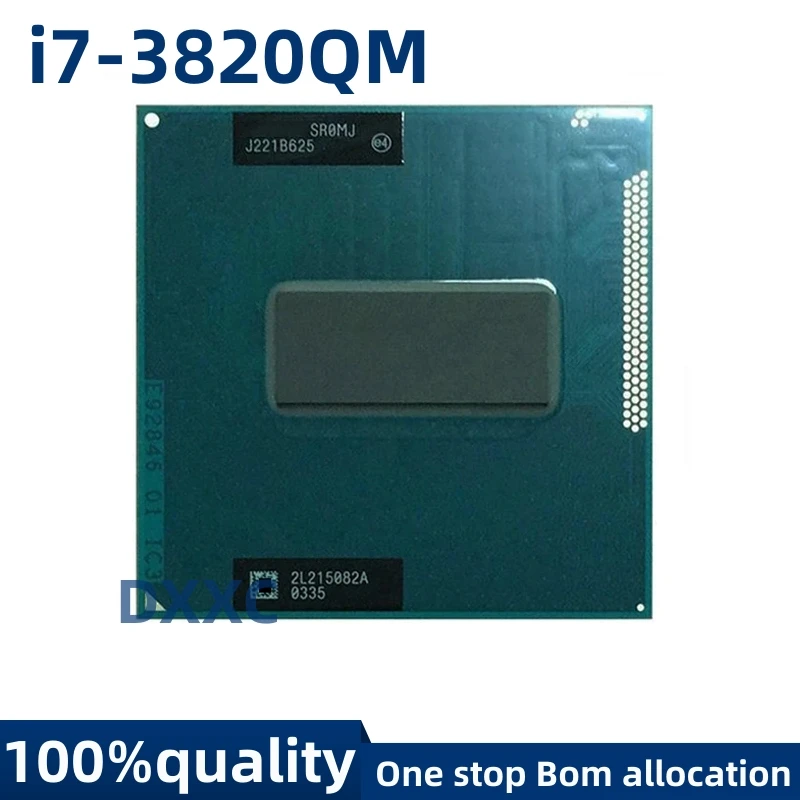 Для Core i7-3820QM I7 3820QM SR0MJ 2,7 ГГц б/у четырехъядерный восьмипоточный ЦПУ процессор 45 Вт Разъем G2 / rPGA988B
Для Core i7-3820QM I7 3820QM SR0MJ 2,7 ГГц б/у четырехъядерный восьмипоточный ЦПУ процессор 45 Вт Разъем G2 / rPGA988B