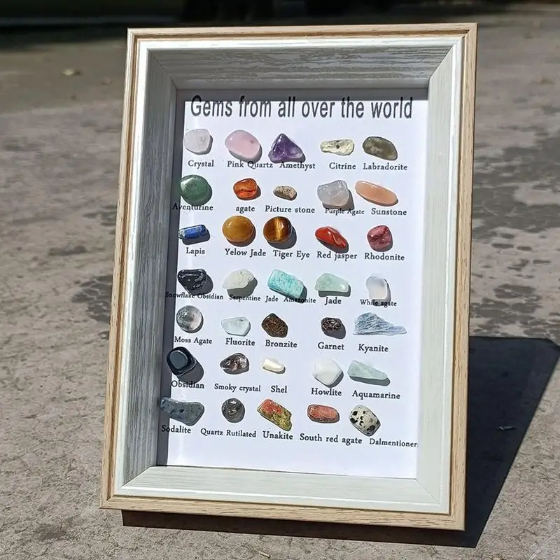 Healing Crystals Set Gemstone Collection Gemstone Ore Samples Rock Mineral Kit Energy Gemstones For Collectors Kids Home Decor
Healing Crystals Set Gemstone Collection Gemstone Ore Samples Rock Mineral Kit Energy Gemstones For Collectors Kids Home Decor