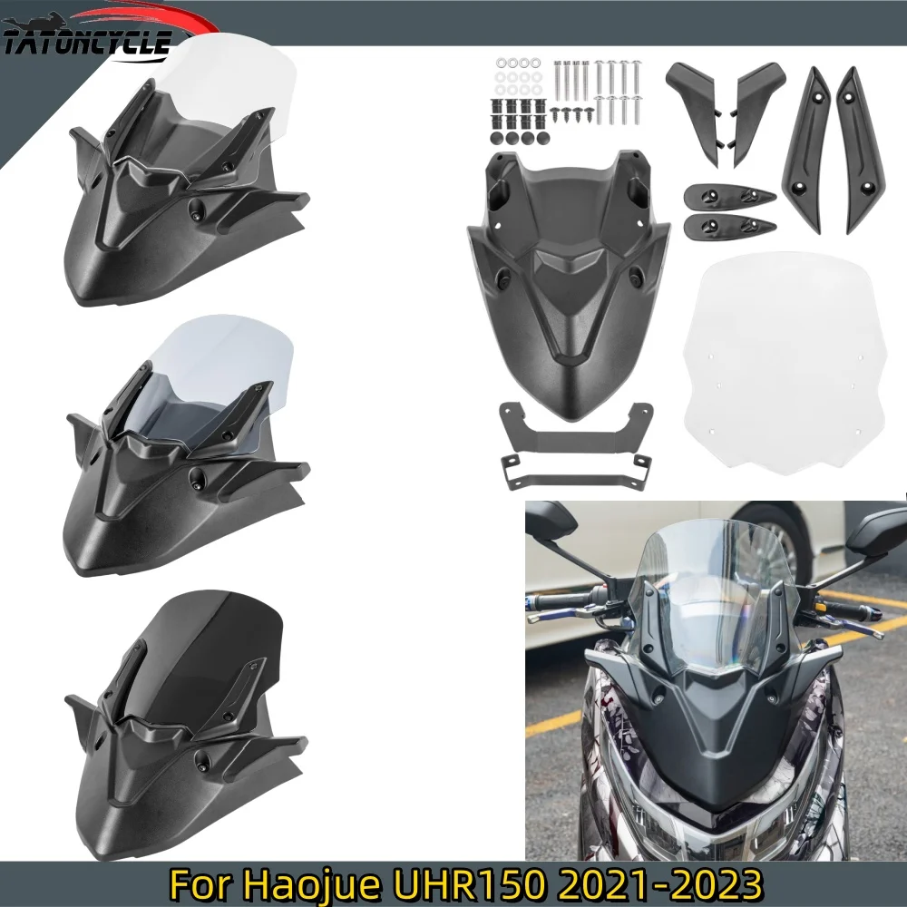 For HAOJUE UHR 150 2021 2022 2023 Motorcycle Windscreen Headlight Fairing Windshield Wind Shield Airflow Upper Fairing UHR150
For HAOJUE UHR 150 2021 2022 2023 Motorcycle Windscreen Headlight Fairing Windshield Wind Shield Airflow Upper Fairing UHR150