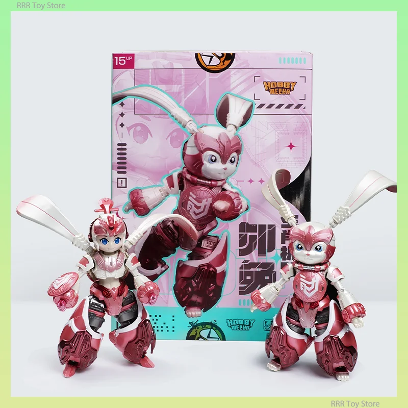 

MOSHOW TOYS Mao TU HMC-C01 HMCC01 Action Figures HOBBYMECHA Designer Rabbit Metal Mecha Collection Model Statue Figurine Toys