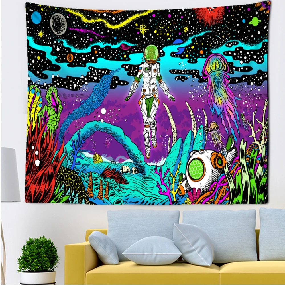 Outer Space Creative World Tapestry Mushroom Building Fantasy Abstract Home Wall Decorations Living Room Bathroom Decor Textile
Outer Space Creative World Tapestry Mushroom Building Fantasy Abstract Home Wall Decorations Living Room Bathroom Decor Textile